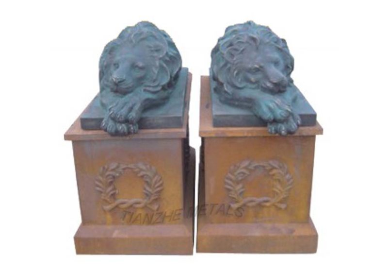 Cast Iron Lion 2699 Home & Garden Statues and Ornaments Supplier